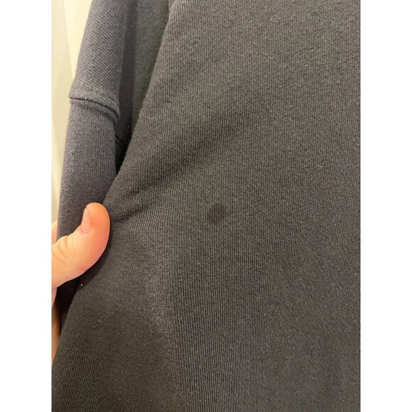 The Great. Man Gray Long Sleeve Pullover Hoodie Top  Mens Size 2 - Picture 10 of 10